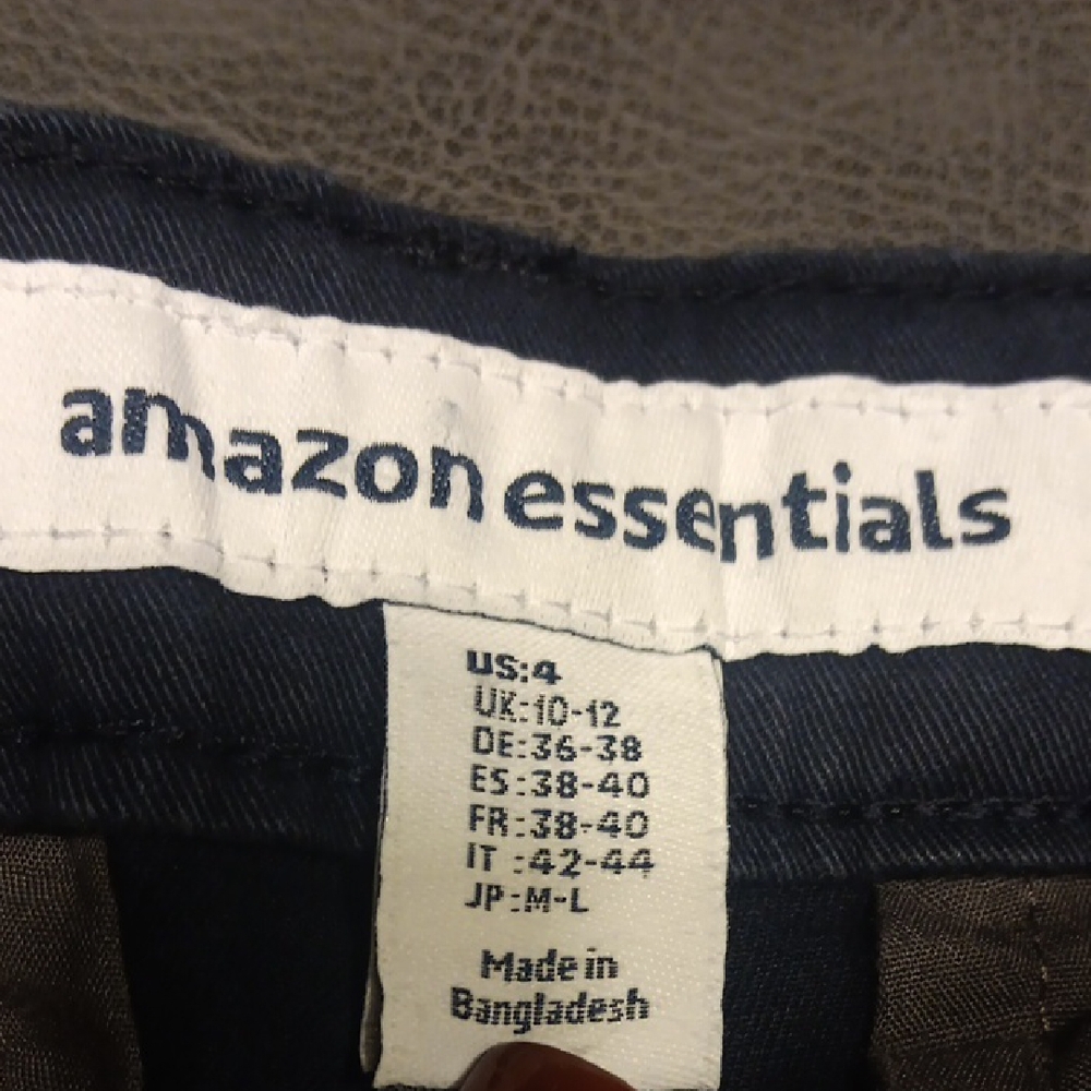 NEW. Amazon Essentials Dark Blue Ankle Pants - Picture 4 of 9